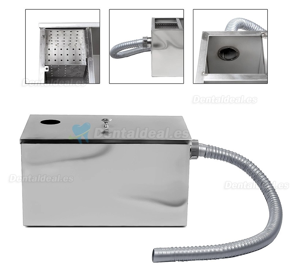 Filtro de Yeso Dental Acero Inoxidable con Sistema de Sedimentaci&oacute;n 5 Capas